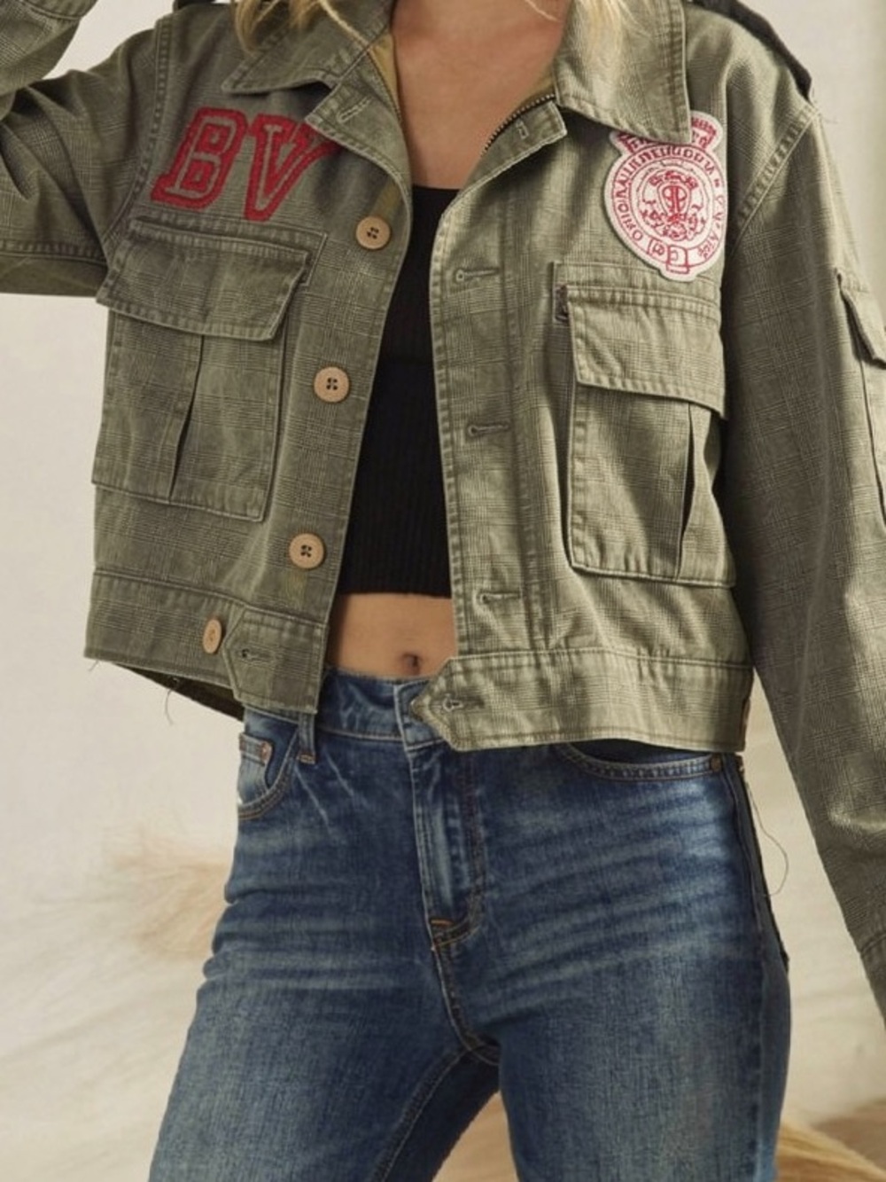 Cropped jacket